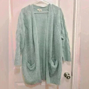 Kori American Knit Cardigan Blue Size Small